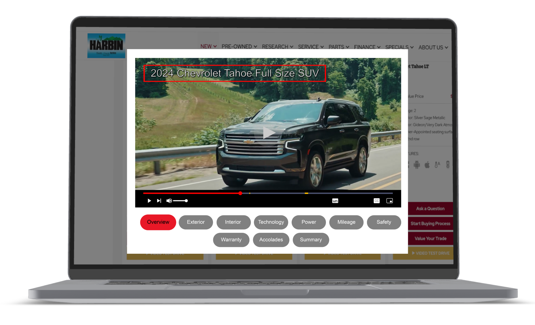 Landing page Facebook